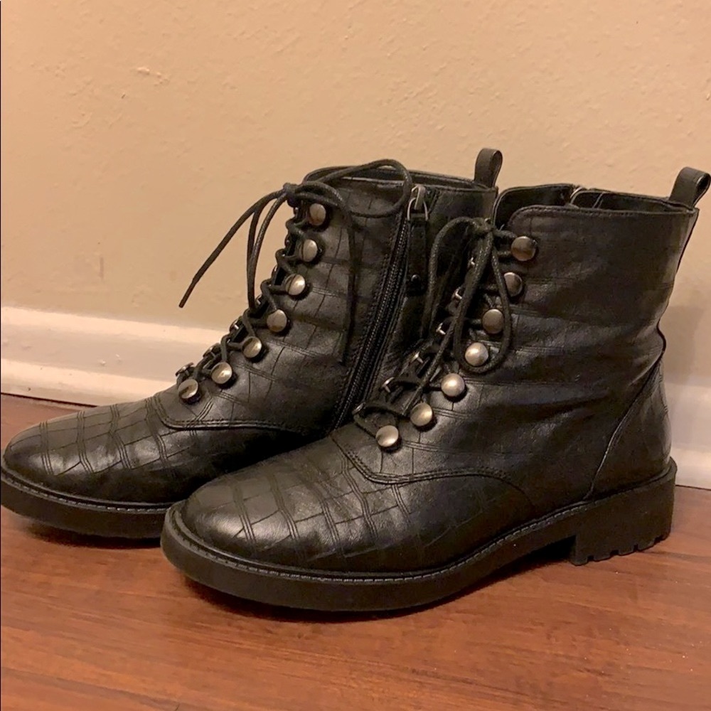 LINEA PAOLO Trinity Combat Boots